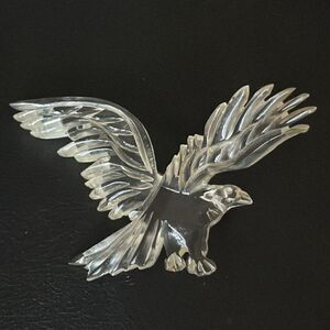 Vintage acrylic eagle pin